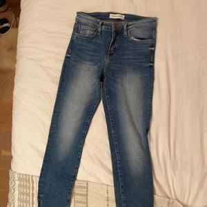 Mid blue flying monkey jeans